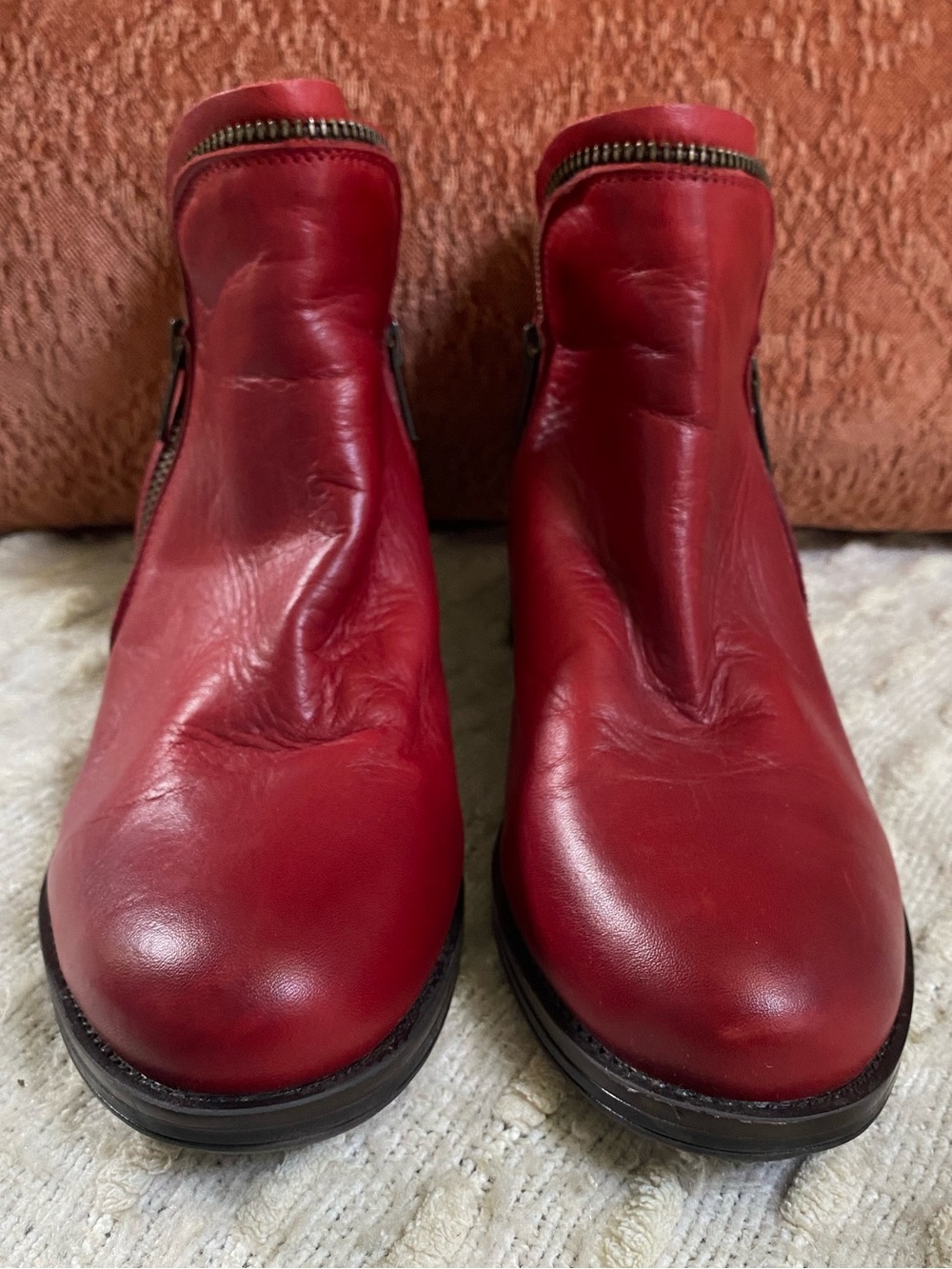 {Miz Mooz} Jet Leather Ankle Boot - Picture 6 of 9